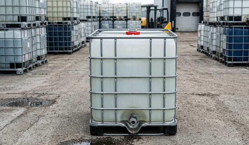IBC totes at Ohio IBC Totes facility
